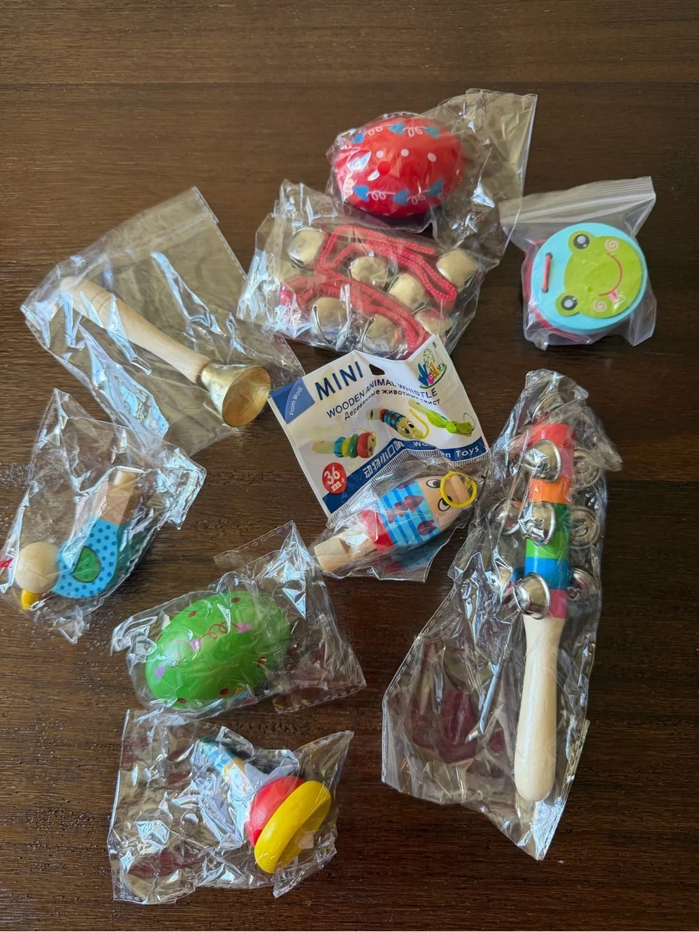 Mini Wooden Musical Toy Set for Kids - Bundle